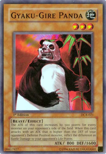 Gyaku-Gire Panda - DCR-021 Common 1st Edition