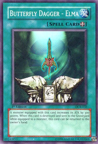 Butterfly Dagger - Elma - DCR-032 Super Rare Unlimited