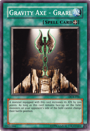 Gravity Axe - Grarl - DCR-034 Common Unlimited