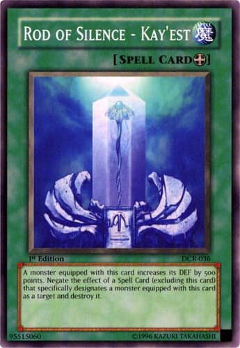 Rod of Silence - Kay'est - DCR-036 Common Unlimited