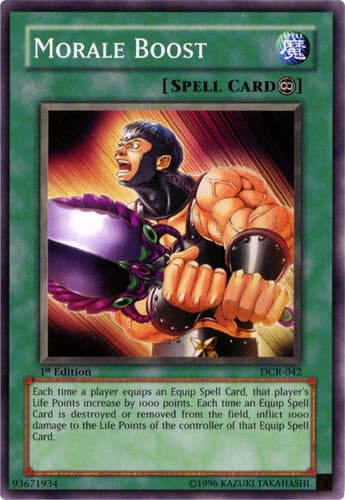 Morale Boost - DCR-042 Common 1st Edition