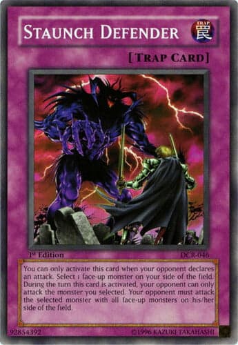 Staunch Defender - DCR-046 Common 1st Edition