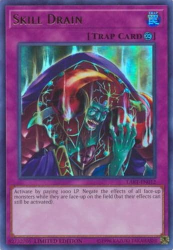 Skill Drain - DCR-049 Rare 1st Edition