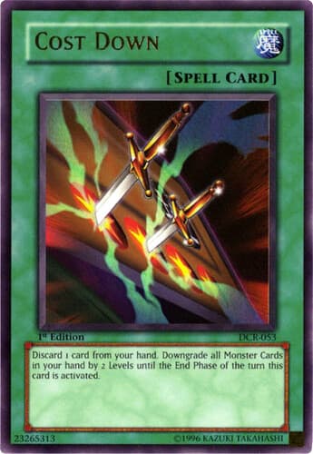 Cost Down - DCR-053 Ultra Rare Unlimited