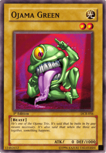 Ojama Green - DCR-056 Common 1st Edition