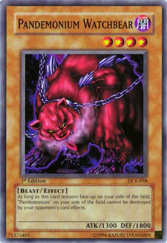 Pandemonium Watchbear - DCR-058 Common 1st Edition