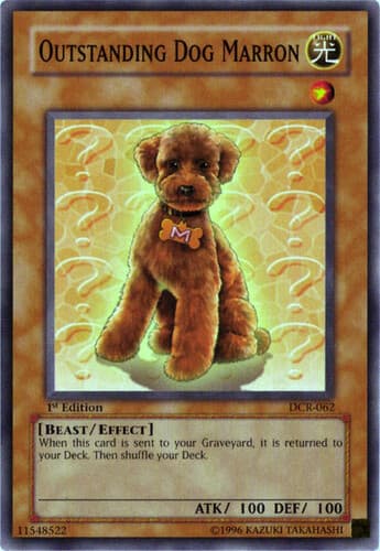 Outstanding Dog Marron - DCR-062 Common 1st Edition