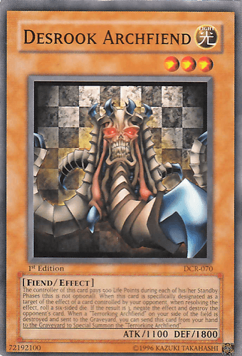 Desrook Archfiend - DCR-070 Common Unlimited