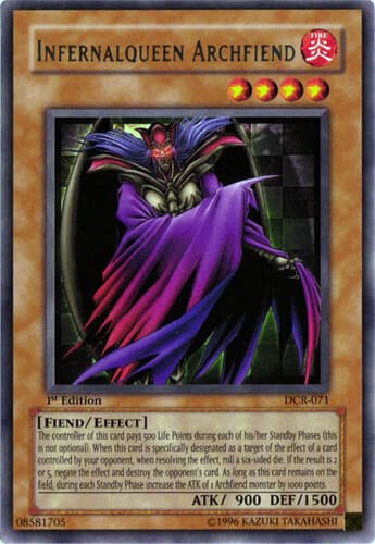 Infernalqueen Archfiend - DCR-071 Rare Unlimited