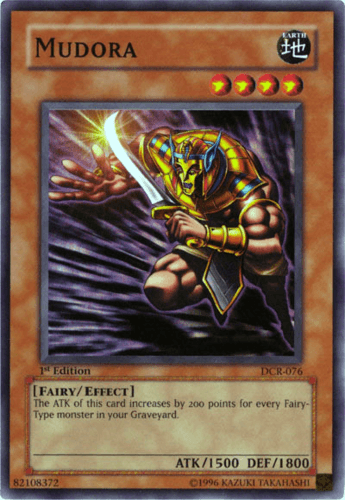 Mudora - DCR-076 Super Rare 1st Edition