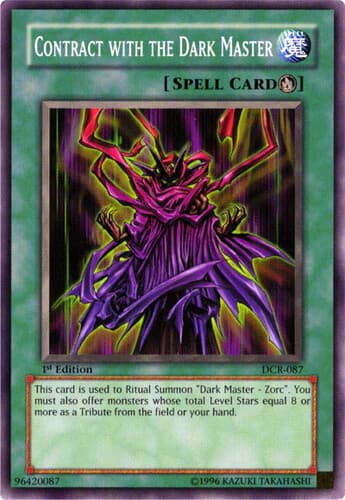 Contract with the Dark Master - DCR-087 Common Unlimited