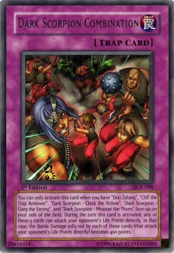 Dark Scorpion Combination - DCR-098 Rare Unlimited