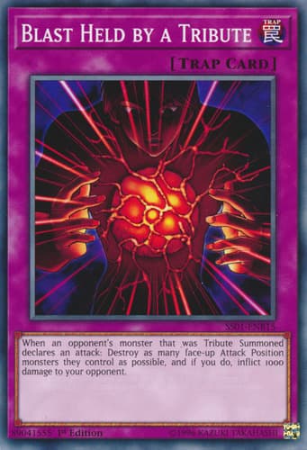 Blast Held by a Tribute - DCR-104 Ultra Rare 1st Edition