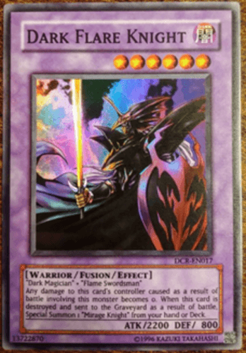 Dark Flare Knight - DCR-EN017 Super Rare Unlimited