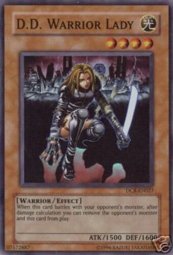 D.D. Warrior Lady - DCR-EN027 Super Rare Unlimited