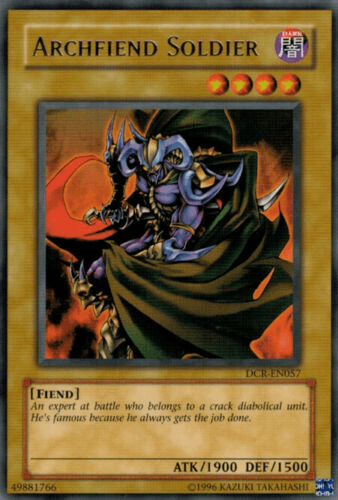 Archfiend Soldier - DCR-EN057 Rare Unlimited