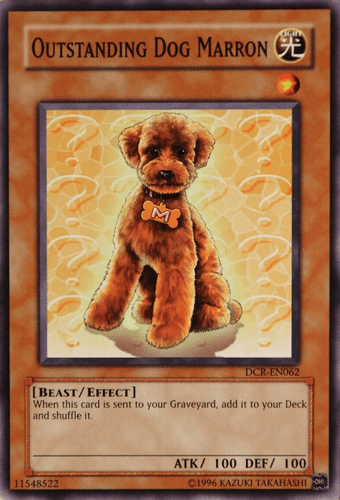Outstanding Dog Marron - DCR-EN062 Common Unlimited