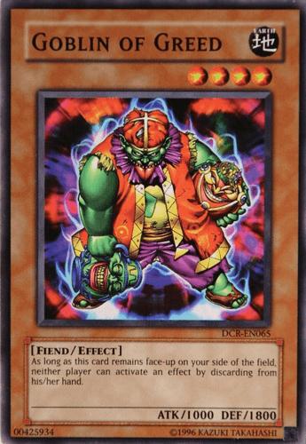 Goblin of Greed - DCR-EN065 Common Unlimited