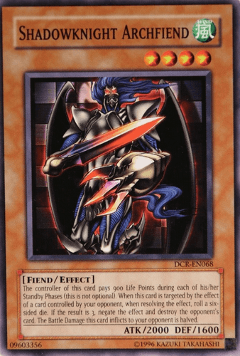 Shadowknight Archfiend - DCR-EN068 Common Unlimited