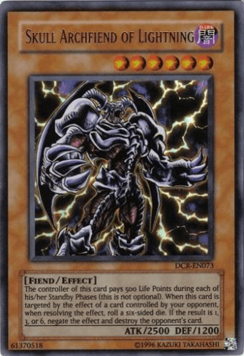 Skull Archfiend of Lightning - DCR-EN073 Ultra Rare Unlimited