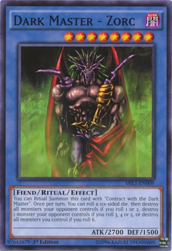 Dark Master - Zorc - DCR-EN082 Super Rare Unlimited
