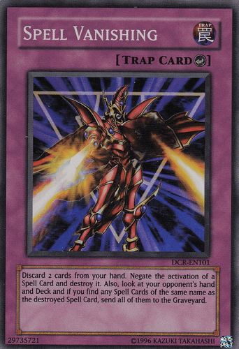 Spell Vanishing - DCR-EN101 Super Rare Unlimited