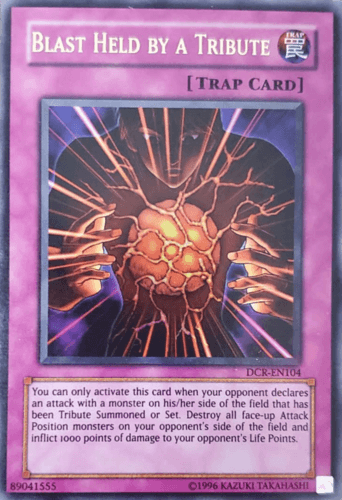Blast Held by a Tribute - DCR-EN104 Ultra Rare Unlimited