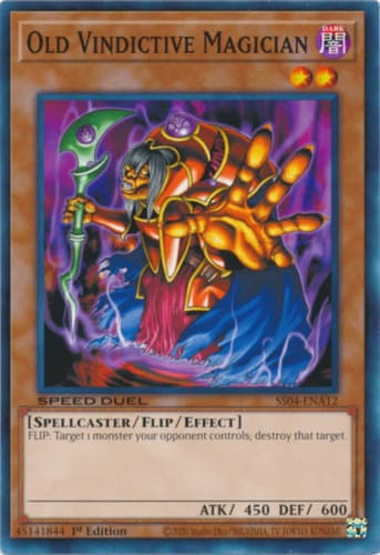 Old Vindictive Magician - DEM3-EN007 Common Unlimited