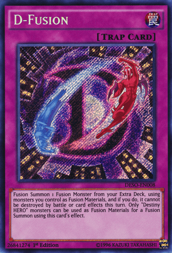 D-Fusion - DESO-EN008 Secret Rare 1st Edition