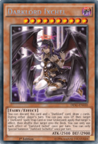 Darklord Ixchel - DESO-EN030 Secret Rare 1st Edition