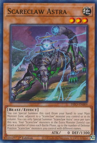 Scareclaw Astra - DIFO-EN009 Common 1st Edition