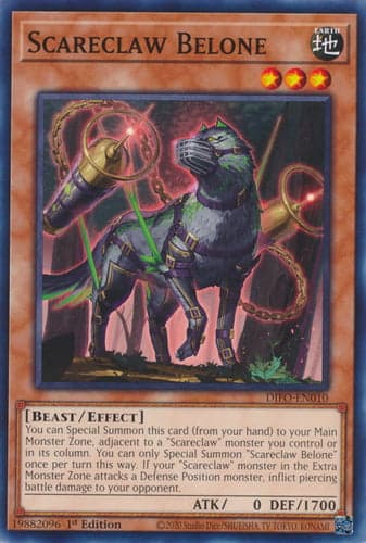 Scareclaw Belone - DIFO-EN010 Common 1st Edition