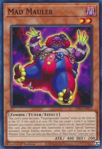 Mad Mauler - DIFO-EN013 Common 1st Edition