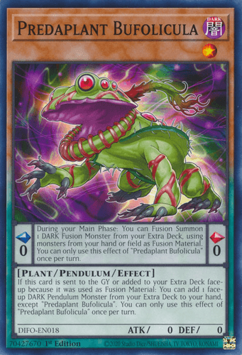 Predaplant Bufolicula - DIFO-EN018 Common 1st Edition