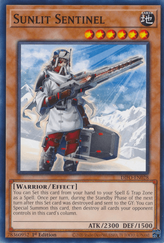 Sunlit Sentinel - DIFO-EN028 Common 1st Edition