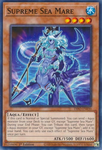 Supreme Sea Mare - DIFO-EN030 Common 1st Edition