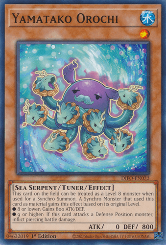Yamatako Orochi - DIFO-EN032 Common 1st Edition