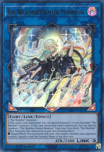 The Weather Painter Moonbow - DIFO-EN050 Ultra Rare 1st Edition