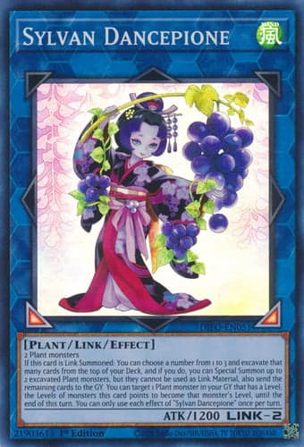 Sylvan Dancepione - DIFO-EN051 Super Rare 1st Edition