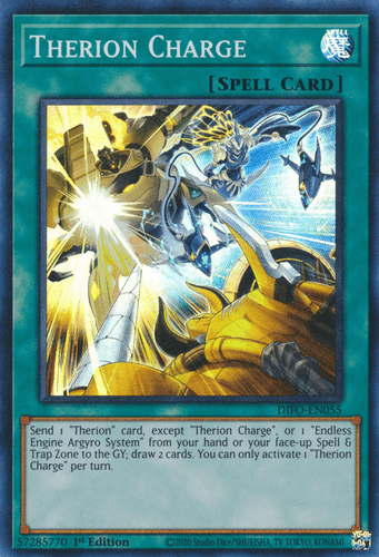 Therion Charge - DIFO-EN055 Super Rare 1st Edition