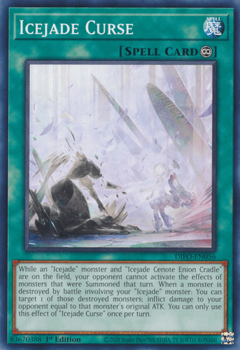 Icejade Curse - DIFO-EN056 Common 1st Edition