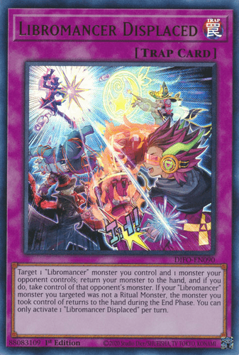 Libromancer Displaced - DIFO-EN090 Ultra Rare 1st Edition