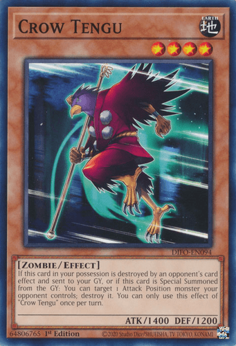 Crow Tengu - DIFO-EN094 Common 1st Edition