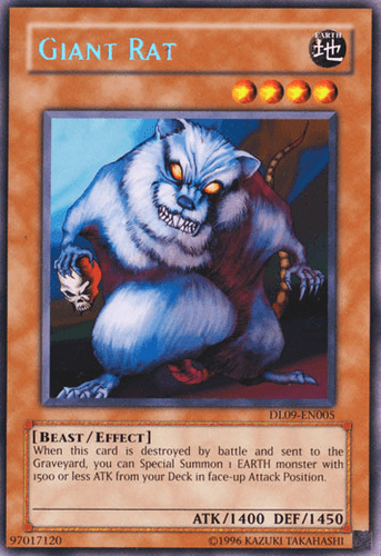 Giant Rat - DL09-EN005 Rare Unlimited