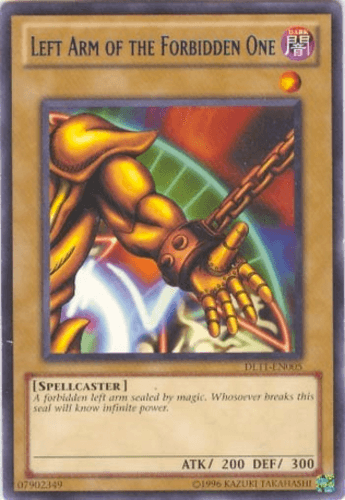 Left Arm of the Forbidden One - DL11-EN005 Rare Unlimited