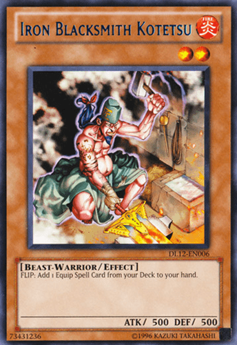 Iron Blacksmith Kotetsu - DL12-EN006 Rare Unlimited
