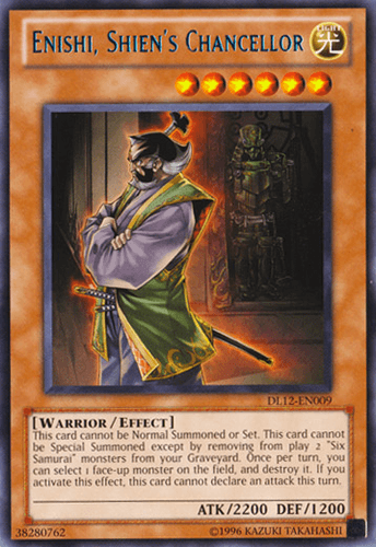 Enishi, Shien's Chancellor - DL12-EN009 Rare Unlimited