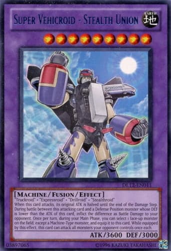 Super Vehicroid - Stealth Union - DL12-EN011 Rare Unlimited