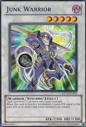 Junk Warrior - DL12-EN012 Rare Unlimited