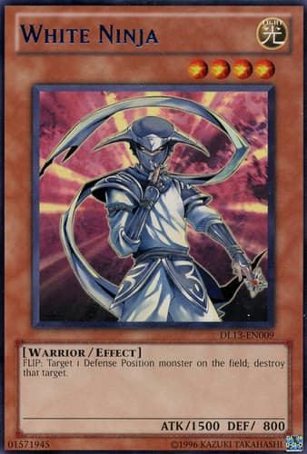 White Ninja - DL13-EN009 Rare Unlimited